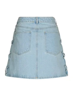 neo noir Kessia Braid Nederdel - denim New