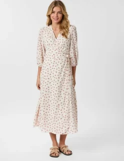 neo noir Malinga Simple Flower Kjole - print Best