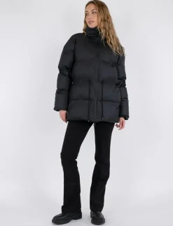 neo noir Mayra C Puffer Jakke - Sort black Discount