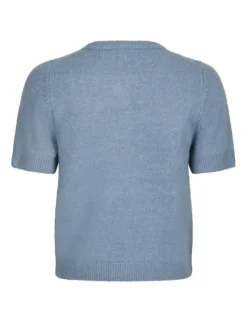 neo noir Mitta Knit Cardigan - Blå blue Clearance