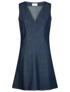neo noir Nava Kjole - denim New