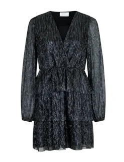 neo noir Nene Glitz Kjole - Sølvfarvet silver Sale