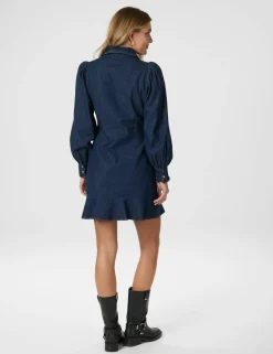 neo noir Nikko Kjole - denim Hot