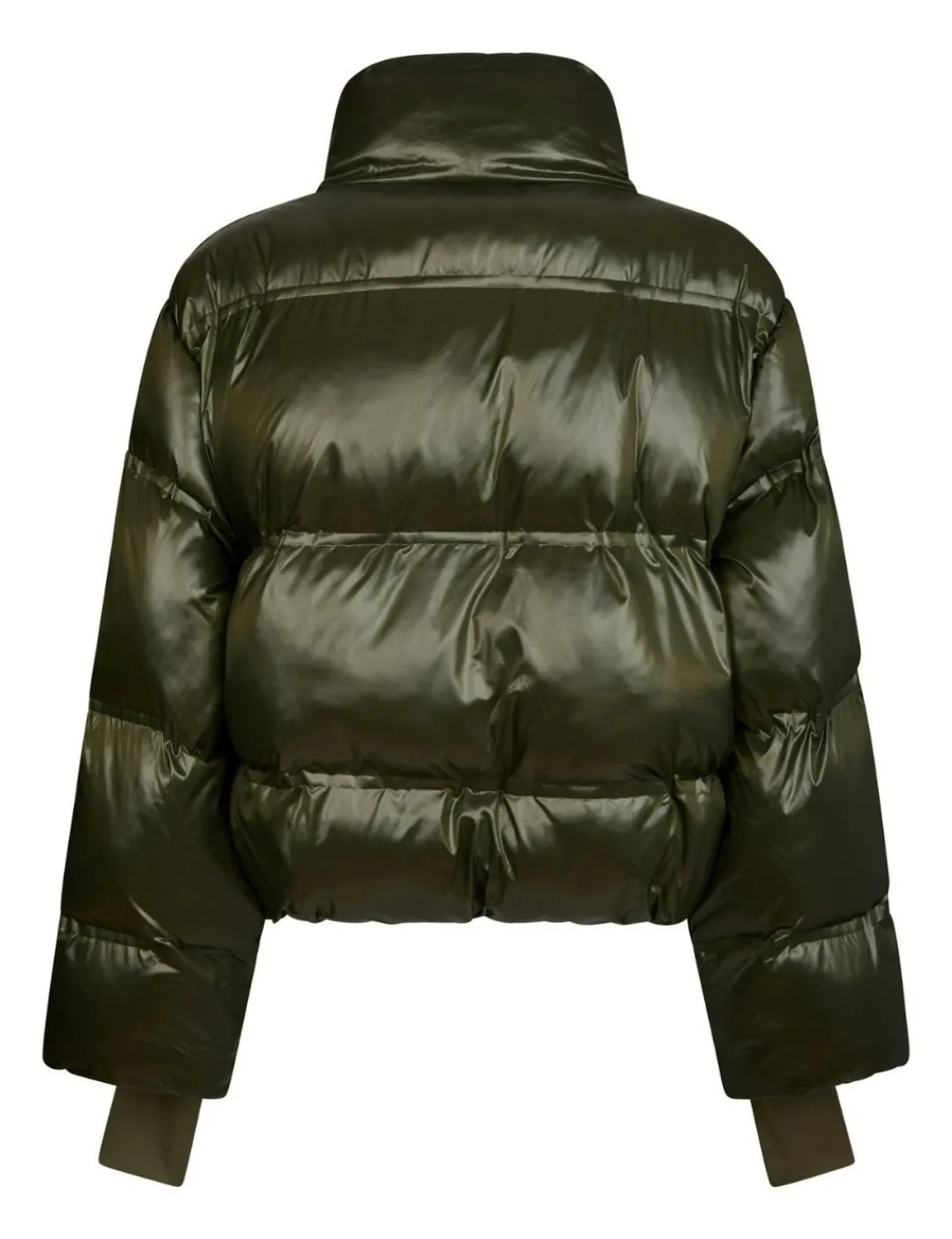 neo noir Rhea Shiny Pufferjakke - Army Discount