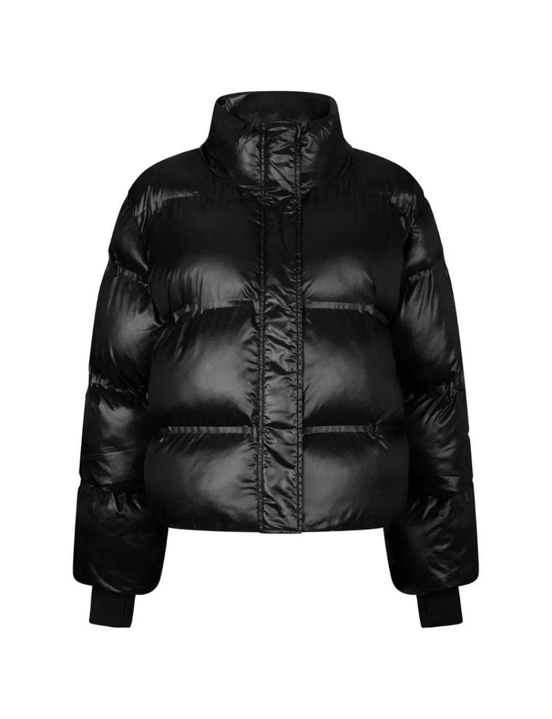 neo noir Rhea Shiny Pufferjakke - Sort black New