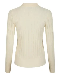 neo noir Rio Solid Knit Cardigan - Gul yellow Clearance