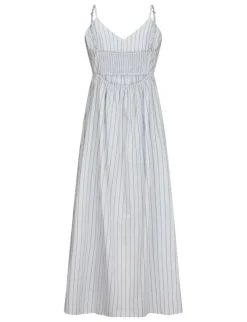 neo noir Savani Stripe Kjole - Stribet striped Best