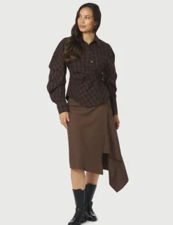 neo noir Tarko Nederdel - Brun brown Outlet