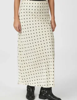 neo noir Viso Dot Nederdel - creme Hot