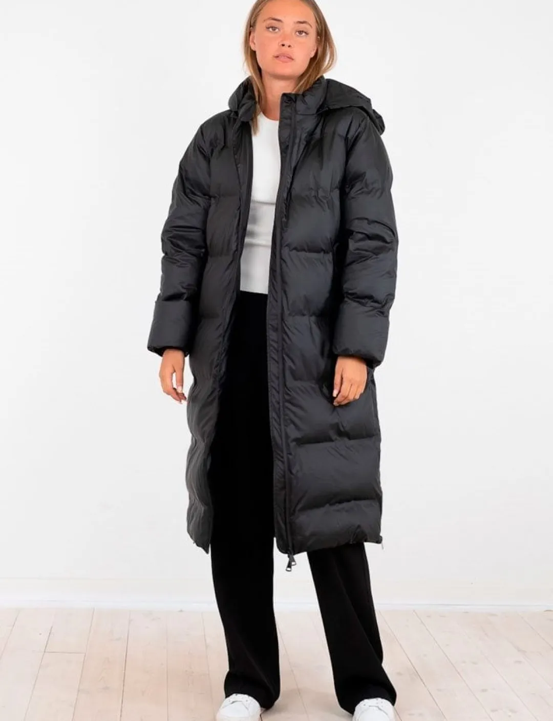 neo noir Viviana C Puffer Jakke - Sort black Clearance