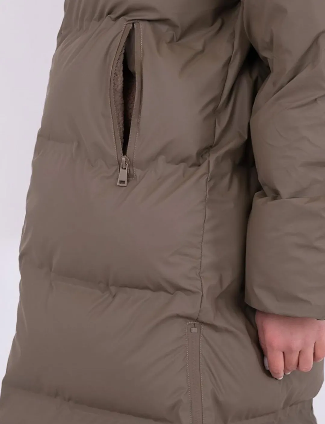 neo noir Viviana C Puffer Jakke - Sand beige Online