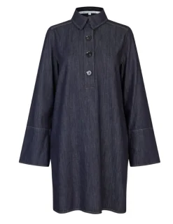 second female Dera Tunic Kjole - denim Outlet