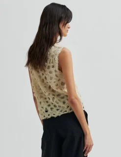 second female Gleam Top - Sand beige