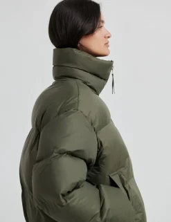 second female Riya Puffer Jakke - Army Best