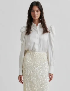 second female Samanta Skjorte - creme Sale