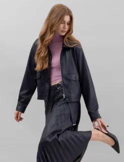 urbancode BJ19932 Jakke - Mørkeblå Dark Blue Sale