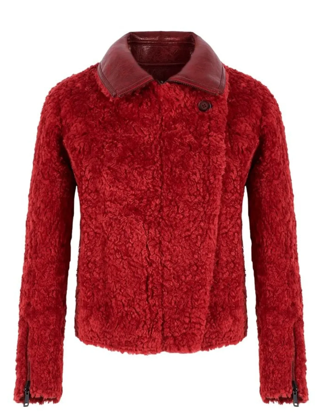 urbancode BJ19702 Vendbar Pilotjakke - Rød red Best