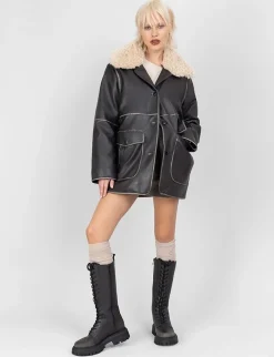 vegancode BJ19750 Jakke - Sort black Clearance